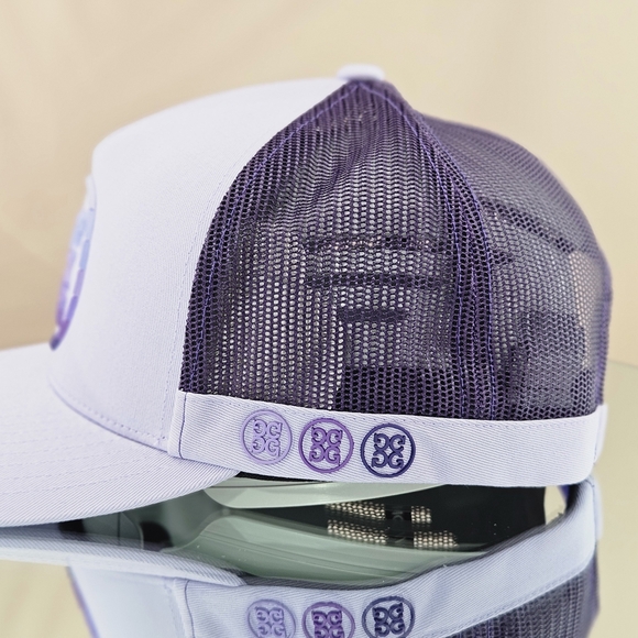 G/FORE Trucker Hat Cap Aura Purple Gradient Circle G\'s Snapback Vacation Golf main image 2